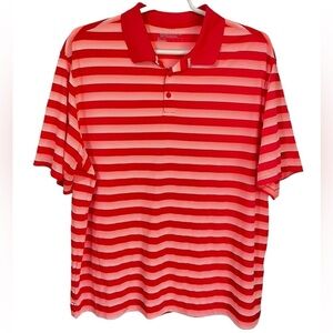 Nike Golf Mens‎ Stripped Tour Performance Golf Shirt size XXL